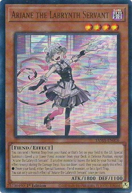 Ariane the Labrynth Servant (16) (TAMA) - YuGiOh Single