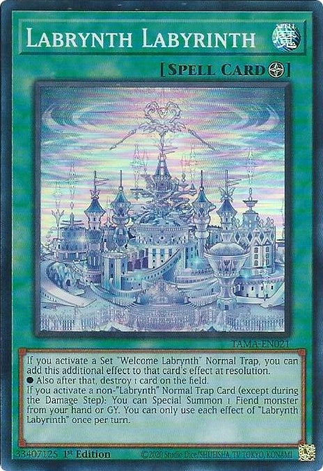 Labrynth Labyrinth (21) (TAMA) - YuGiOh Single