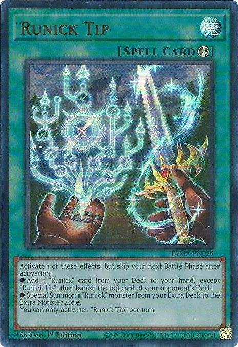 Runick Tip (29) (TAMA) - YuGiOh Single