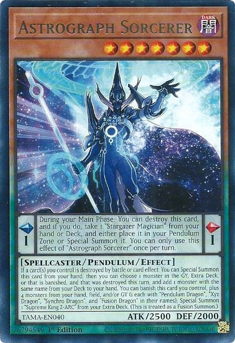 Astrograph Sorcerer (40) (TAMA) - YuGiOh Single