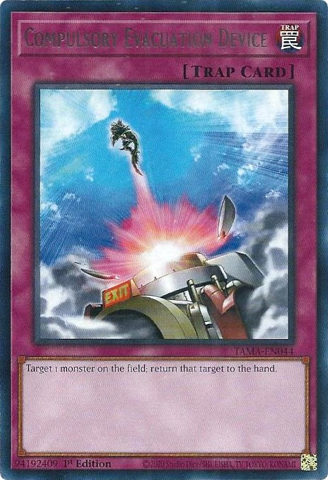 Compulsory Evacuation Device (44) (TAMA) - YuGiOh Single