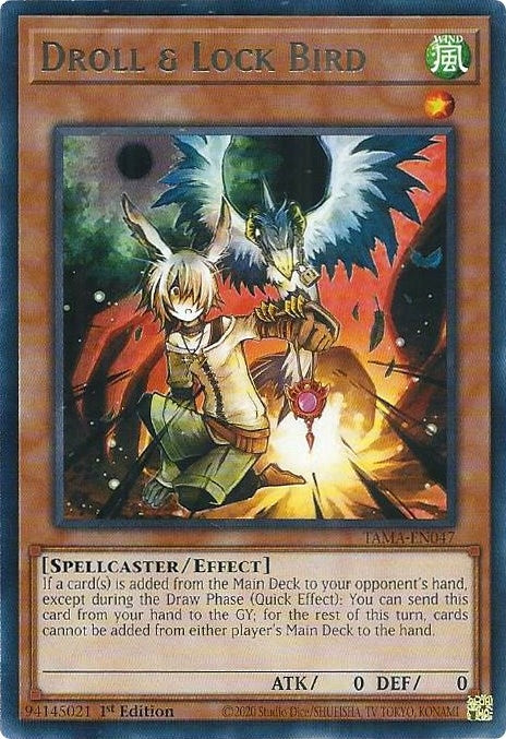 Droll & Lock Bird (47) (TAMA) - YuGiOh Single