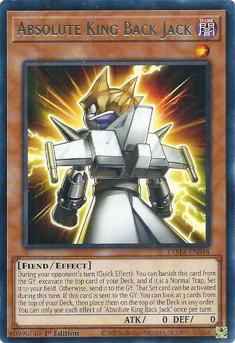 Absolute King Back Jack (48) (TAMA) - YuGiOh Single