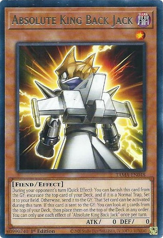 Absolute King Back Jack (48) (TAMA) - YuGiOh Single