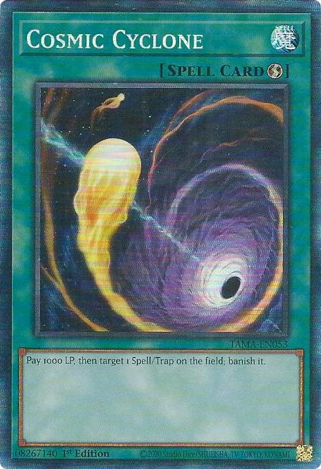 Cosmic Cyclone (CR) (53) (TAMA) - YuGiOh Single