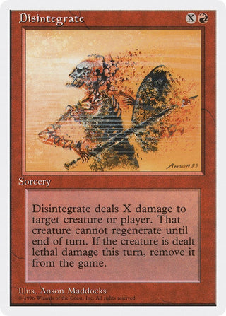 Disintegrate [2PS] - MTG Single