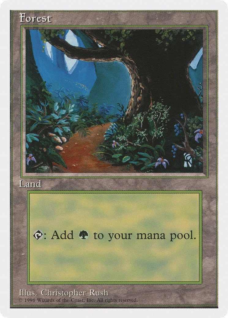 Forest (B) (66) [2PS] - MTG Single