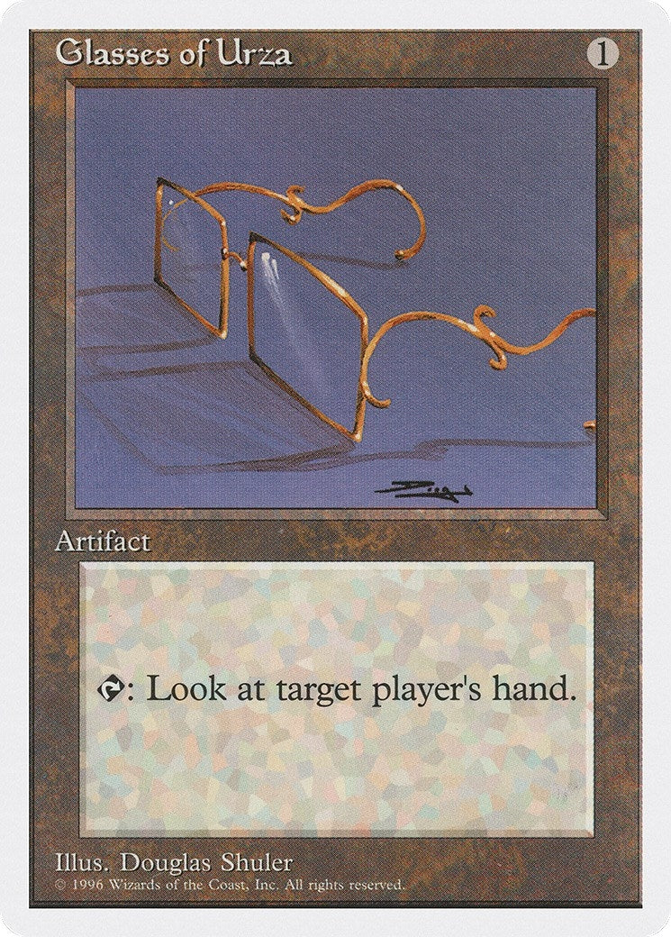 Glasses of Urza [2PS] - MTG Single