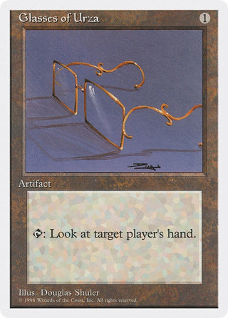 Glasses of Urza [2PS] - MTG Single