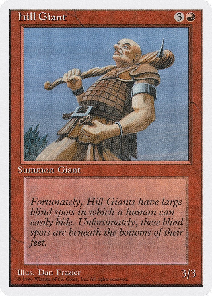 Hill Giant [2PS] - MTG Single
