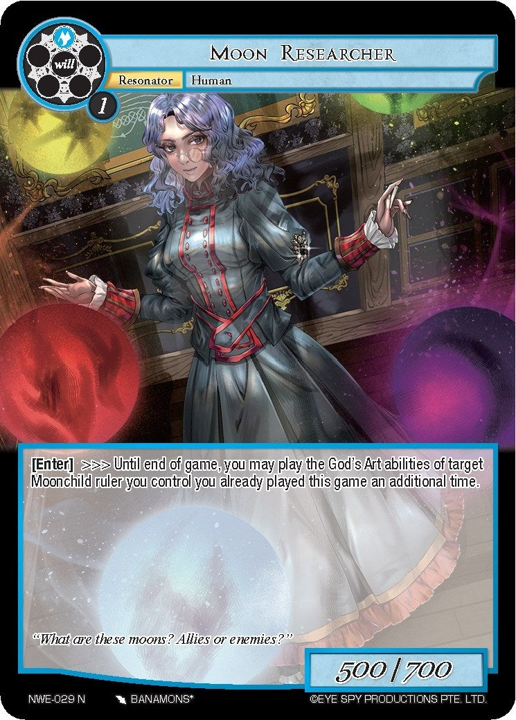 Moon Researcher (29) [NWE] - Force of Will Single