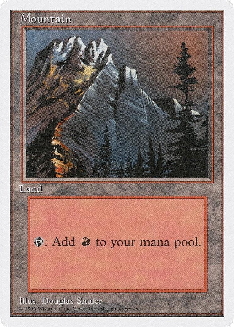 Mountain (A) (62) [2PS] - MTG Single