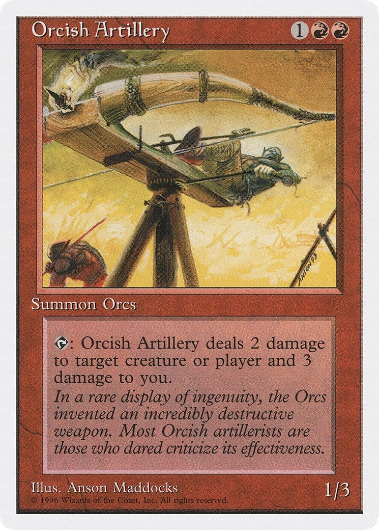 Orcish Artillery [2PS] - MTG Single