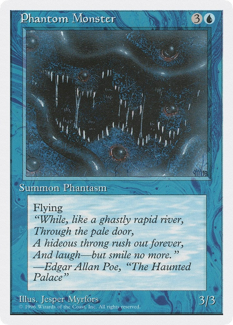 Phantom Monster [2PS] - MTG Single