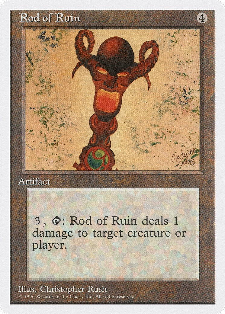 Rod of Ruin [2PS] - MTG Single