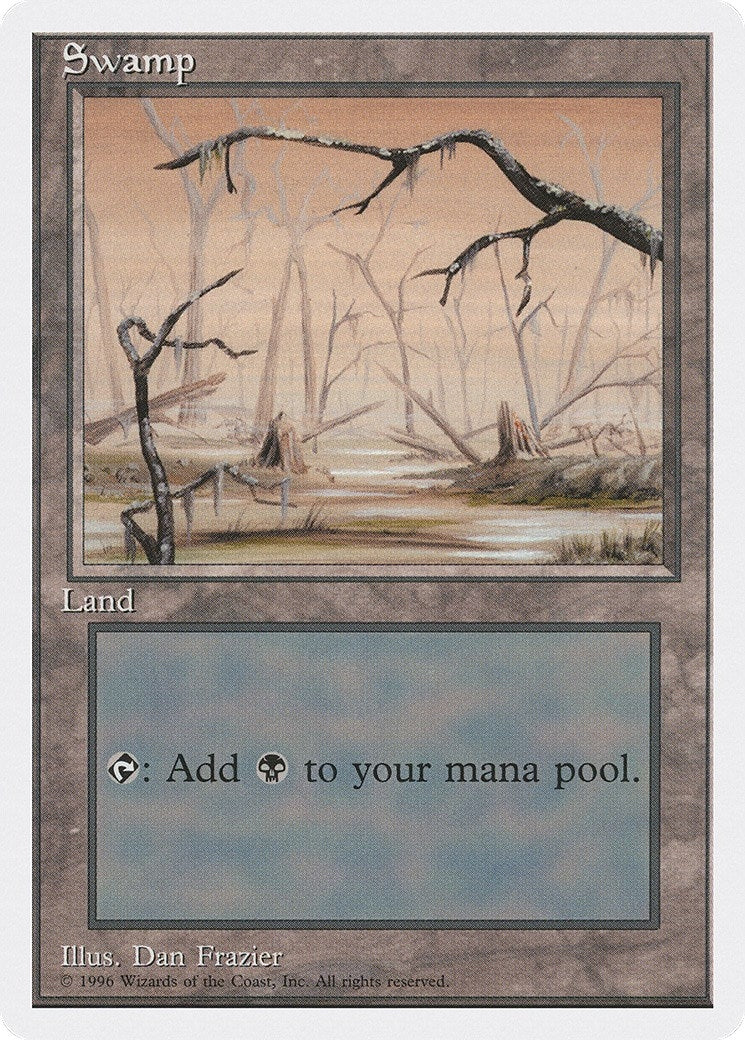 Swamp (B) (60) [2PS] - MTG Single