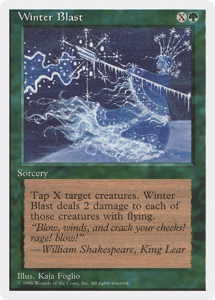 Winter Blast [2PS] - MTG Single