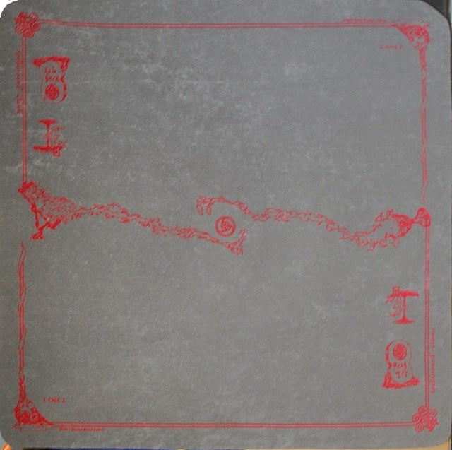 SpellGround Playmat - Limited Edition: Graphite with Red - Playmats Sealed