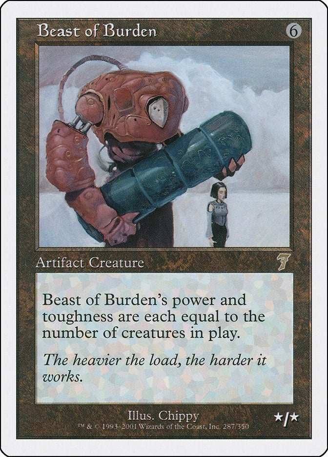 Beast of Burden (287) [7ED] - MTG Single