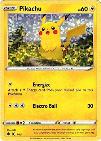 Image for Pikachu (007/015) (McDonald's Promos 2022) - Pokemon
