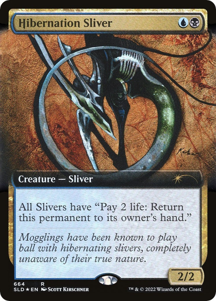 Hibernation Sliver (Extended Art) (664) [SLD] - MTG Single