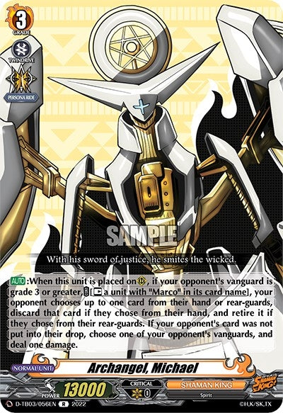 Archangel Michael (3056) [D-TB03] - Cardfight Vanguard Single