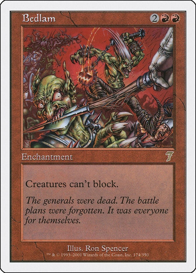 Bedlam (174) [7ED] - MTG Single