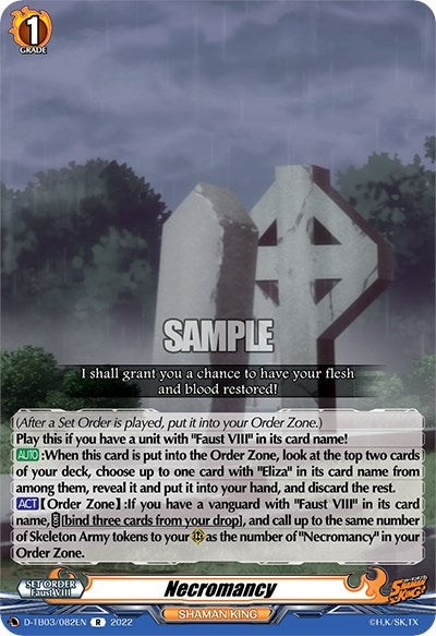 Necromancy (3082) [D-TB03] - Cardfight Vanguard Single