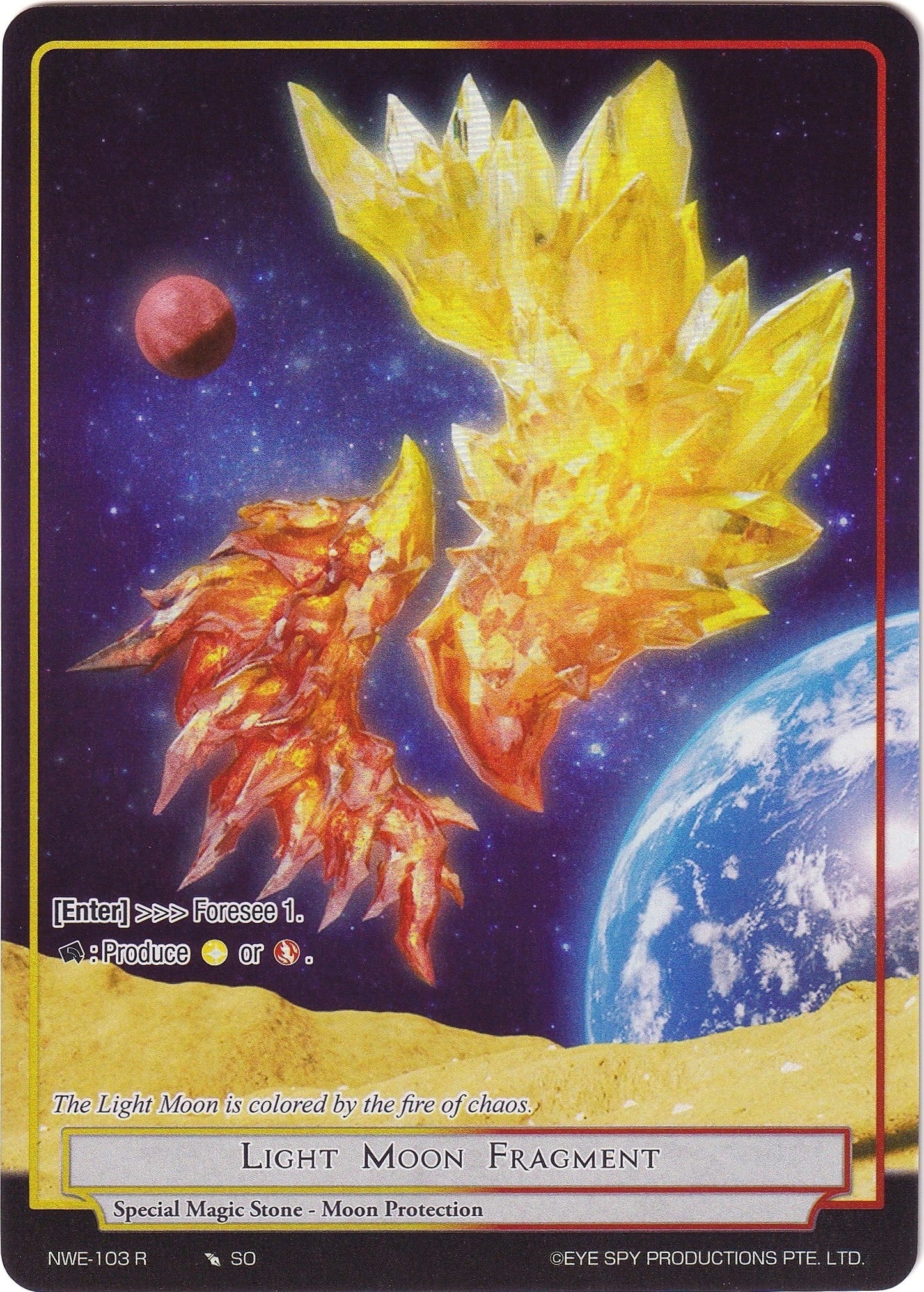 Light Moon Fragment (Full Art) (103) [NWE] - Force of Will Single
