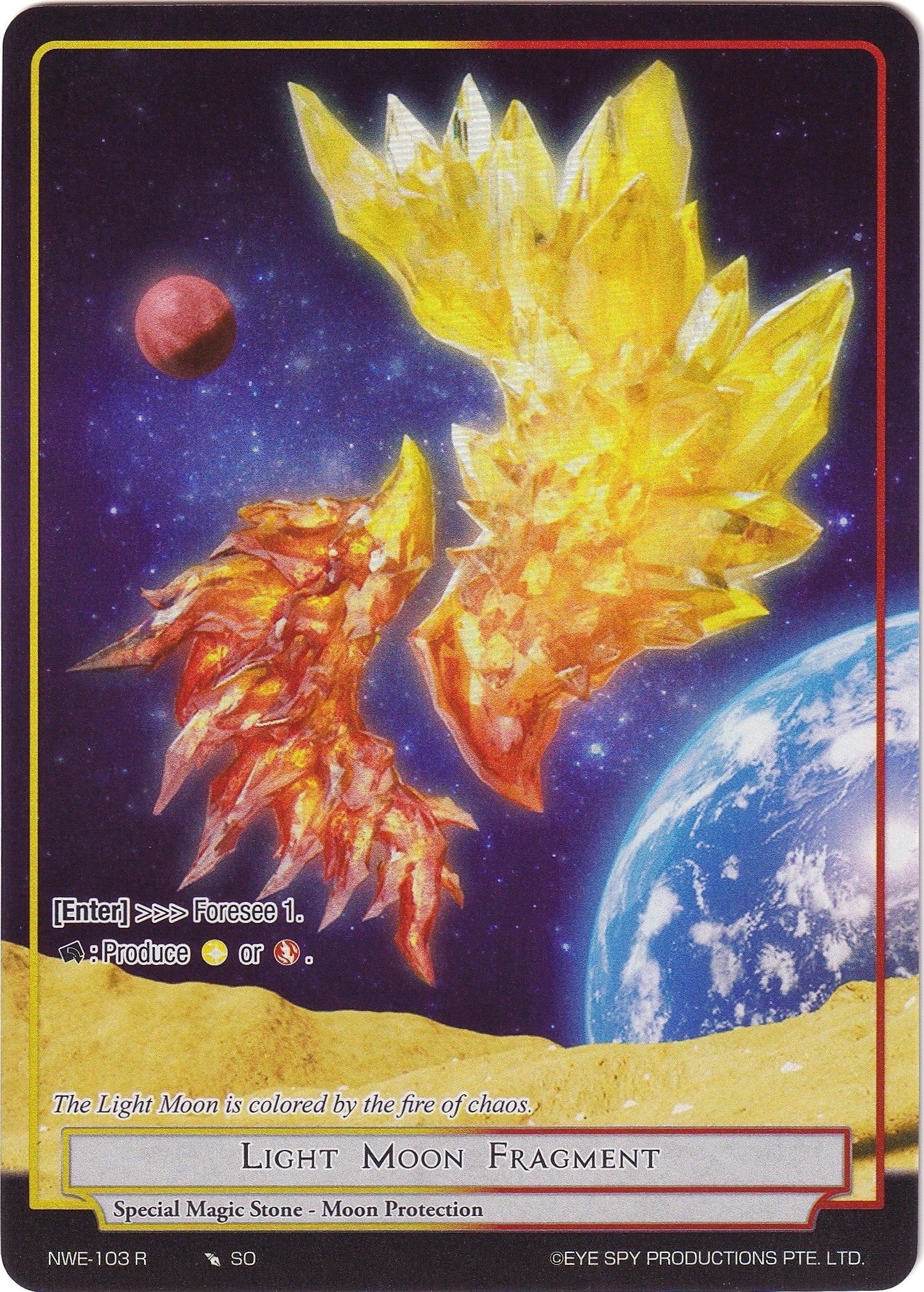 Light Moon Fragment (Full Art) (103) [NWE] - Force of Will Single