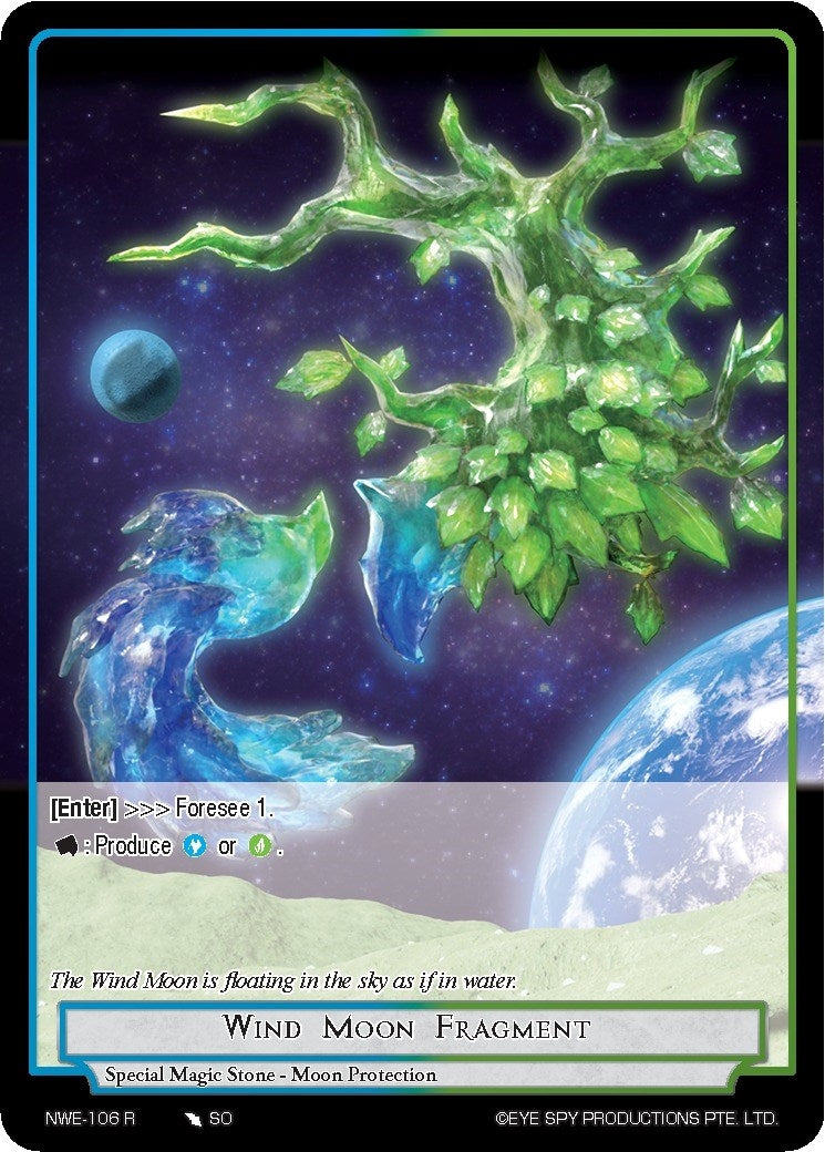 Wind Moon Fragment (106) [NWE] - Force of Will Single