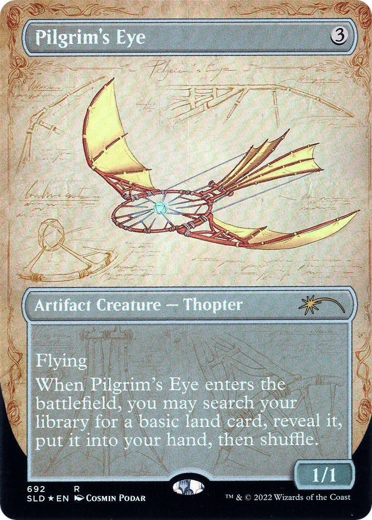Pilgrim’s Eye (Borderless) (692) [SLD] - MTG Single