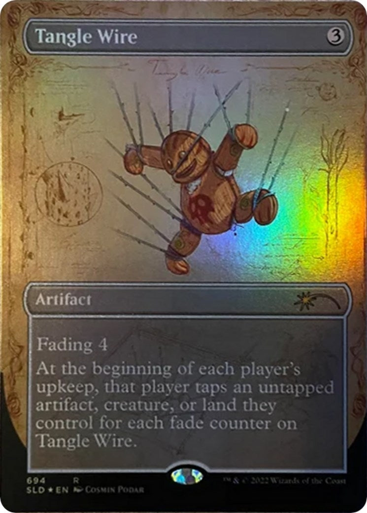 Tangle Wire (Borderless) (694) [SLD] - MTG Single