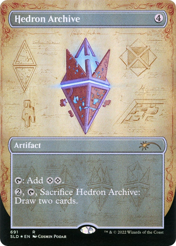 Hedron Archive (Borderless) (691) [SLD] - MTG Single