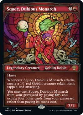 Squee Dubious Monarch (Textured Foil) (332) [DMU] - MTG Single