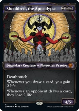 Sheoldred the Apocalypse (Textured Foil) (331) [DMU] - MTG Single