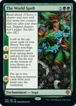 The World Spell (189) [DMU] - MTG Single