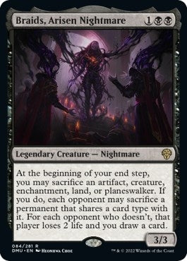 Braids Arisen Nightmare (84) [DMU] - MTG Single