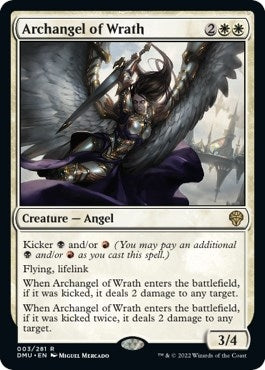 Archangel of Wrath (3) [DMU] - MTG Single