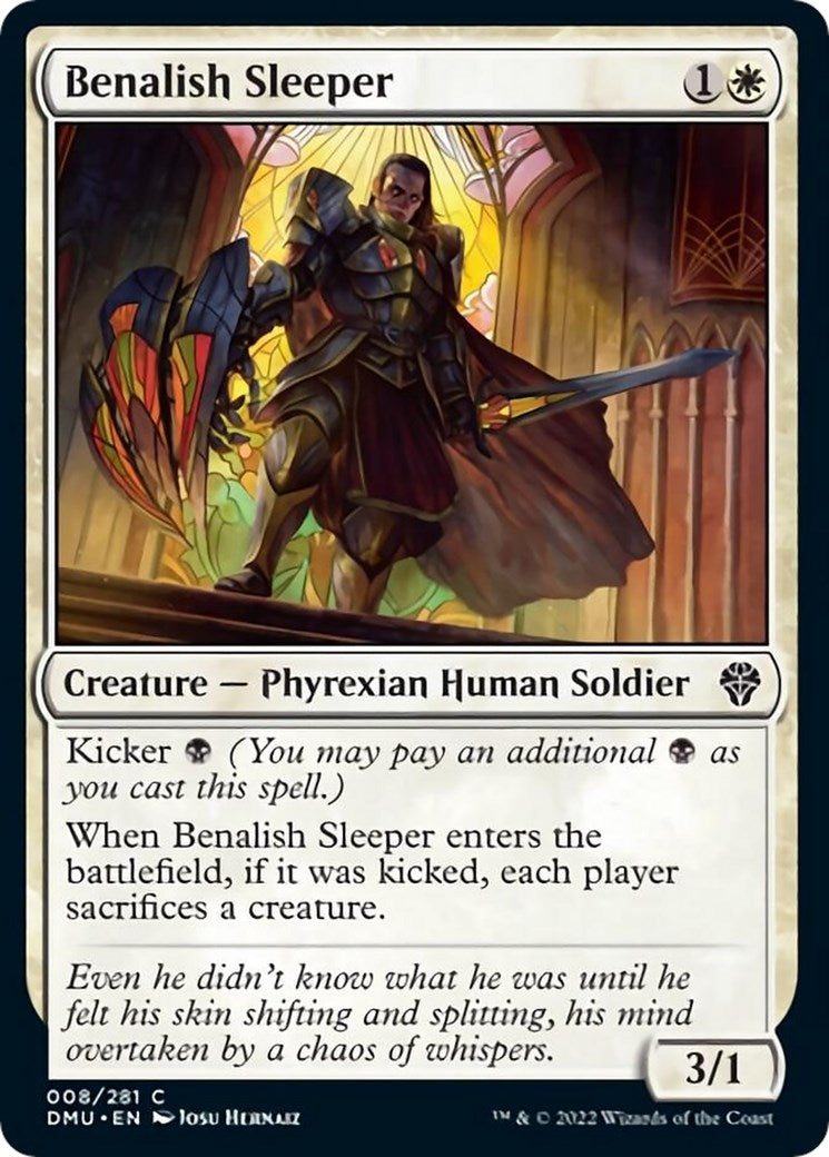 Benalish Sleeper (8) [DMU] - MTG Single