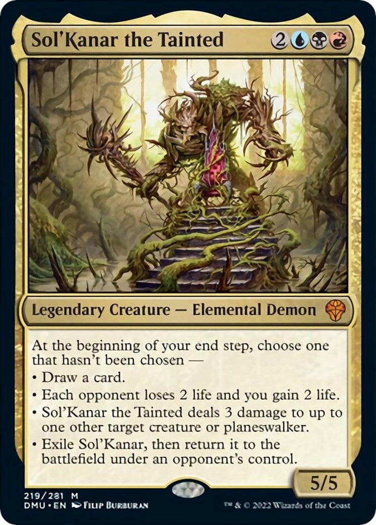 Sol’Kanar the Tainted (219) [DMU] - MTG Single