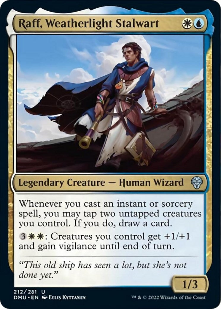 Raff Weatherlight Stalwart (212) [DMU] - MTG Single