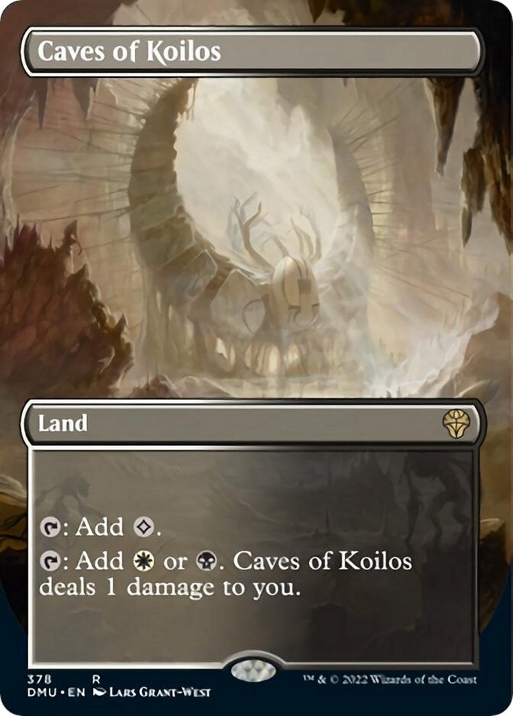 Caves of Koilos (Borderless) (378) [DMU] - MTG Single