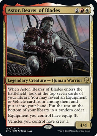 Astor Bearer of Blades (194) [DMU] - MTG Single