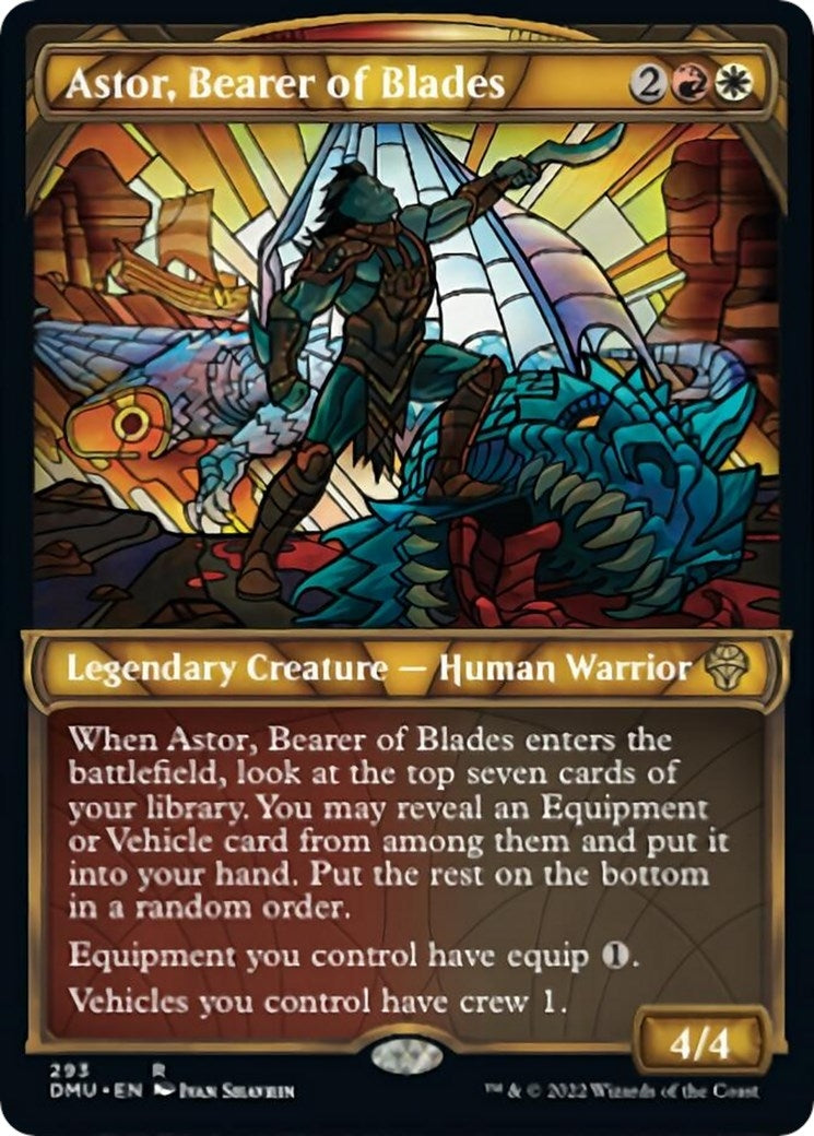 Astor Bearer of Blades (Showcase) (293) [DMU] - MTG Single