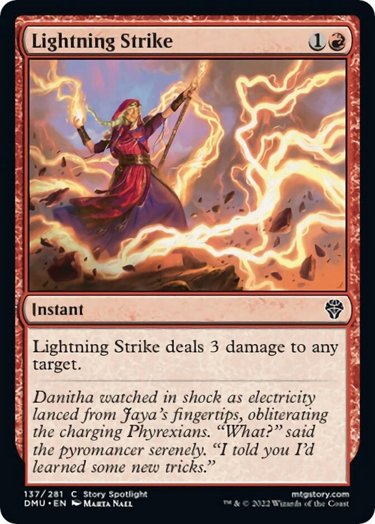Lightning Strike (137) [DMU] - MTG Single