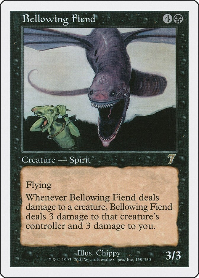 Bellowing Fiend (119) [7ED] - MTG Single