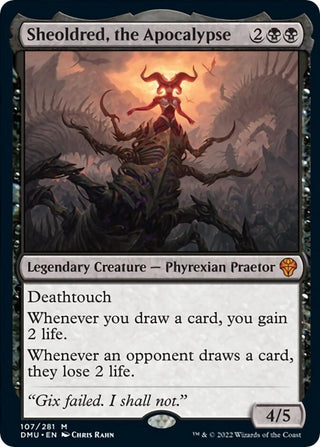 Sheoldred the Apocalypse (107) [DMU] - MTG Single