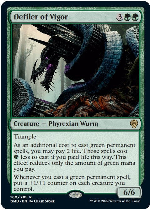 Defiler of Vigor (160) [DMU] - MTG Single
