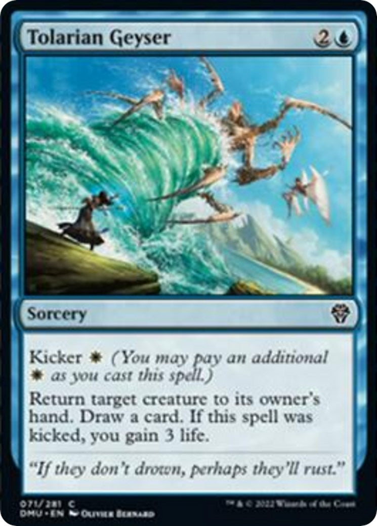 Tolarian Geyser (71) [DMU] - MTG Single